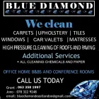 Maatskappy 1 beeld BLUE DIAMOND CARPET & UPHOLSTERY CLEANING Mattress Cleaning in East London EC
