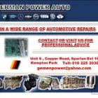 Maatskappy 4 beeld GERMAN POWER AUTO Used Parts in Johannesburg GP