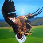 Maatskappy 12 beeld JANET PAGE ARTIST Wild Life Paintings in Durban KZN