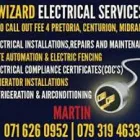 Business 64 image MORELETA  PARK ELECTRICIANS - NO CALL OUT FEE , ALL AREAS Power And Lighting in Pretoria GP