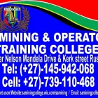 Maatskappy 1 beeld SA MINING AND OPERATOR TRAINING COLLEGE Training Centres in Rustenburg NW
