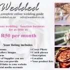 Business 4 image WEDDED Wedding Services in Mossel Bay WC