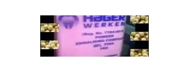 Maatskappy 1 beeld EMBALMING HAGER WERKEN POWDER FOR SALE Security Services And Systems in Johannesburg GP
